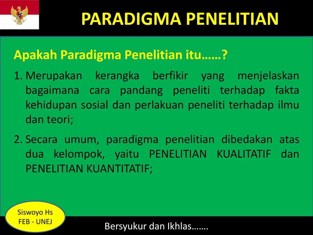 Detail Contoh Paradigma Penelitian Nomer 10
