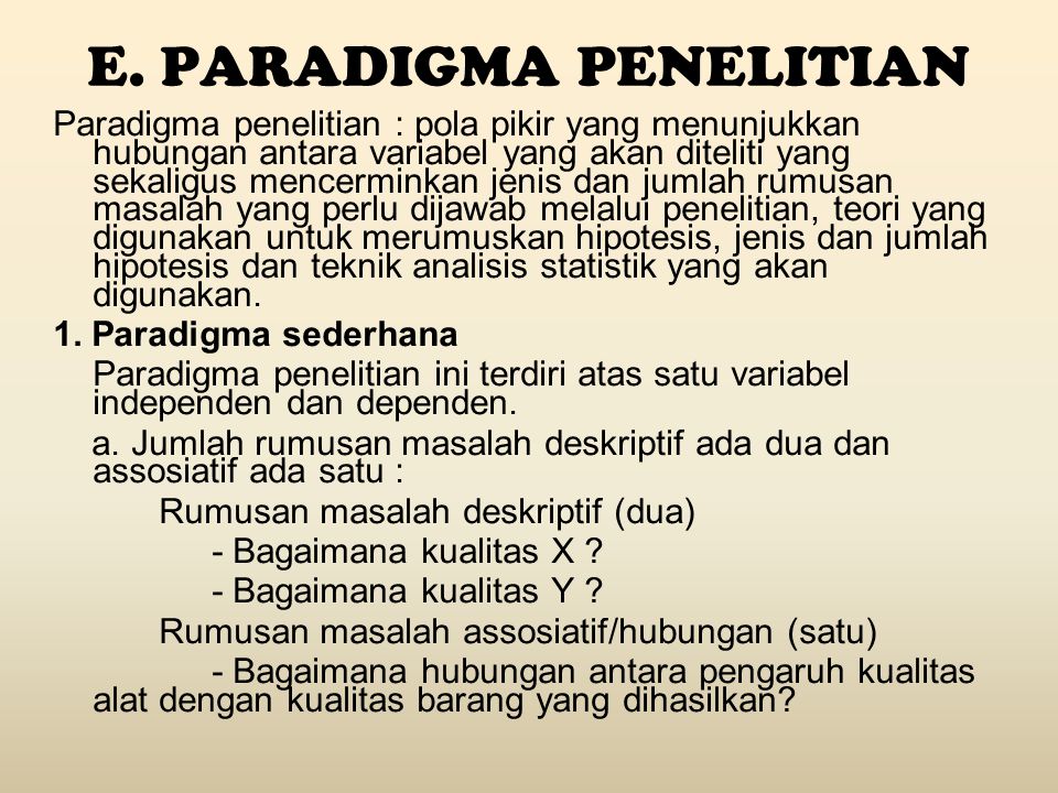 Detail Contoh Paradigma Penelitian Nomer 5