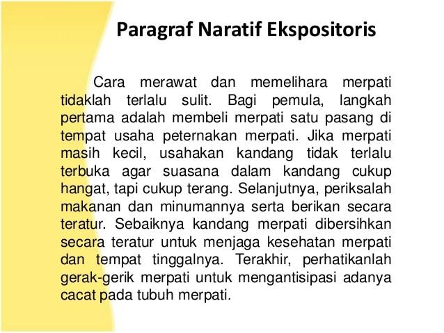 Detail Contoh Paragraf Ekspositoris Nomer 7