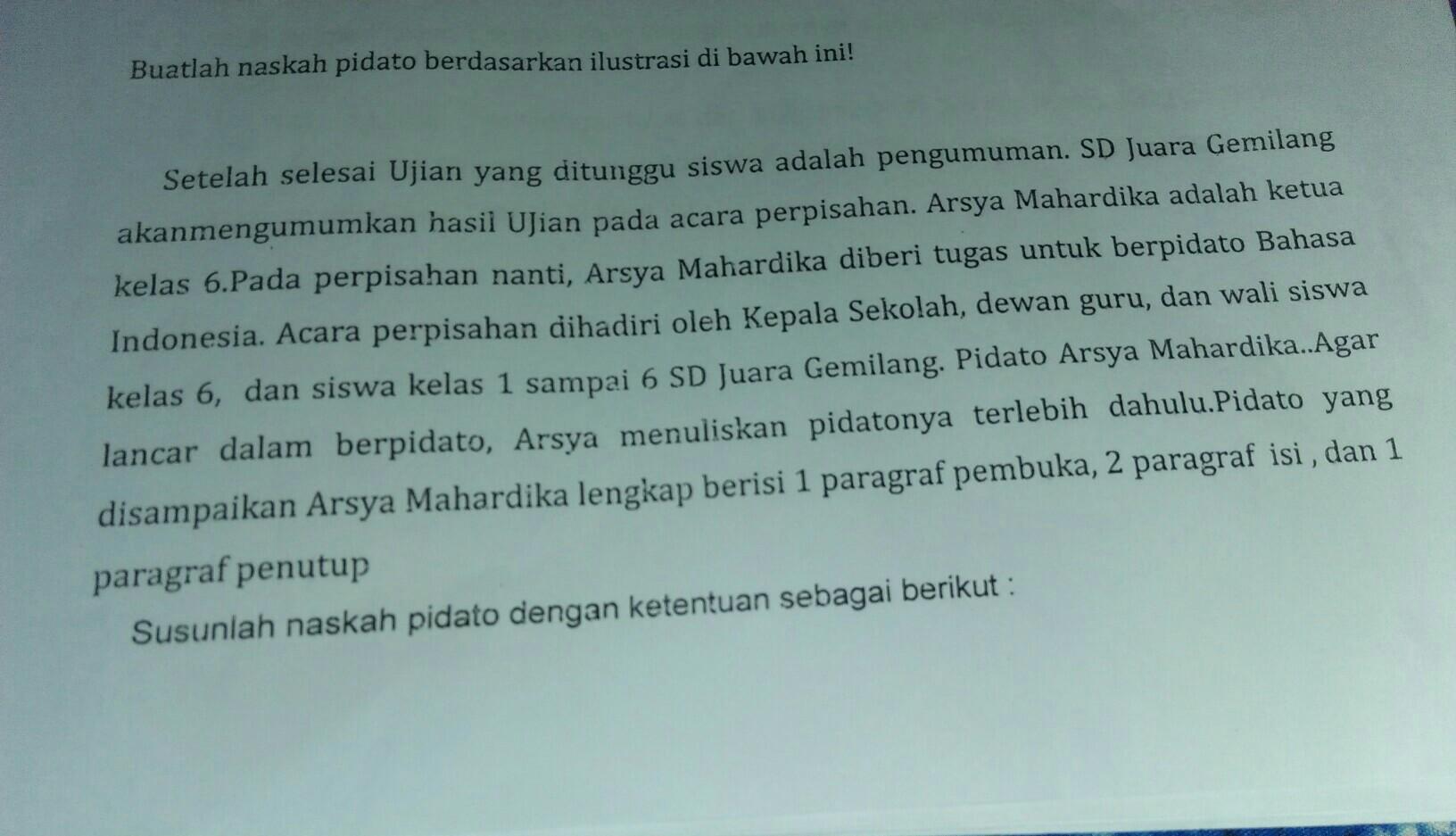 Contoh Paragraf Penutup - KibrisPDR