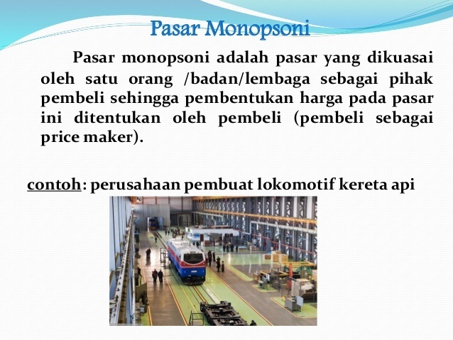 Detail Contoh Pasar Monopsoni Nomer 10