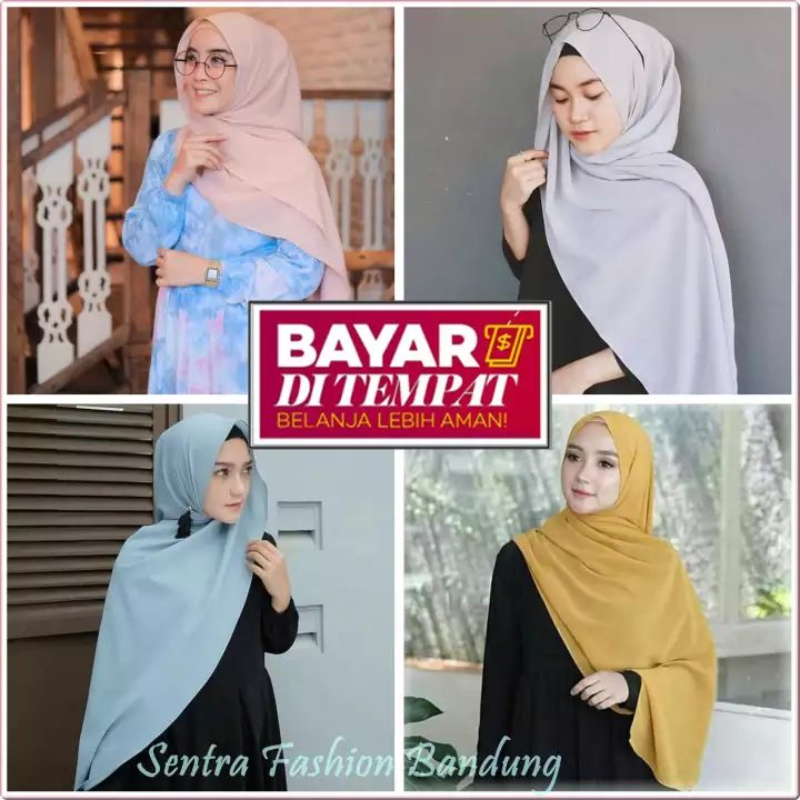 Detail Contoh Pashmina Diamond Nomer 36
