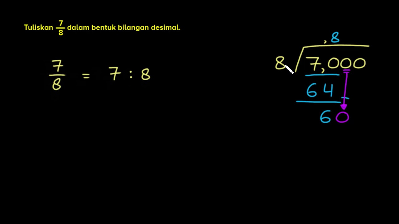 Detail Contoh Pecahan Desimal Nomer 24