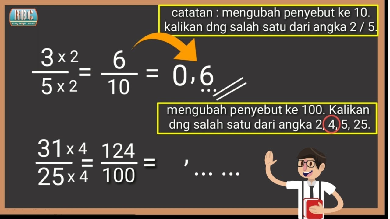 Detail Contoh Pecahan Desimal Nomer 4