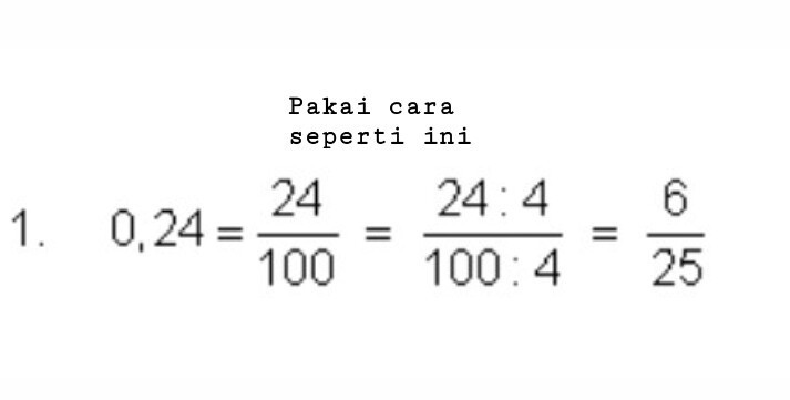 Detail Contoh Pecahan Desimal Nomer 48