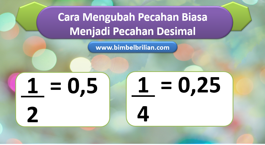 Detail Contoh Pecahan Desimal Nomer 9