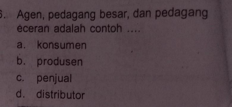 Detail Contoh Pedagang Besar Nomer 30