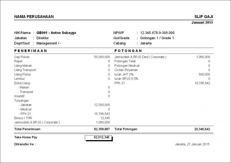 Detail Contoh Pegawai Swasta Nomer 10