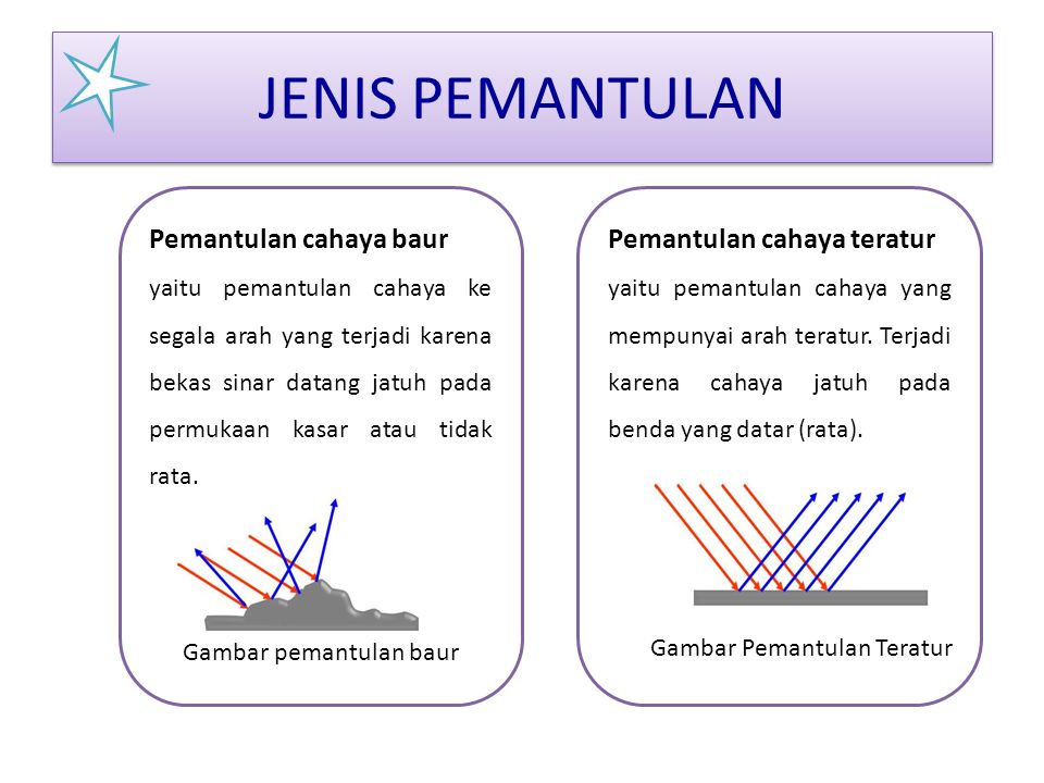 Detail Contoh Pemantulan Teratur Nomer 31