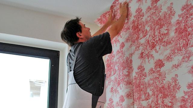 Contoh Pemasangan Wallpaper Dinding - KibrisPDR