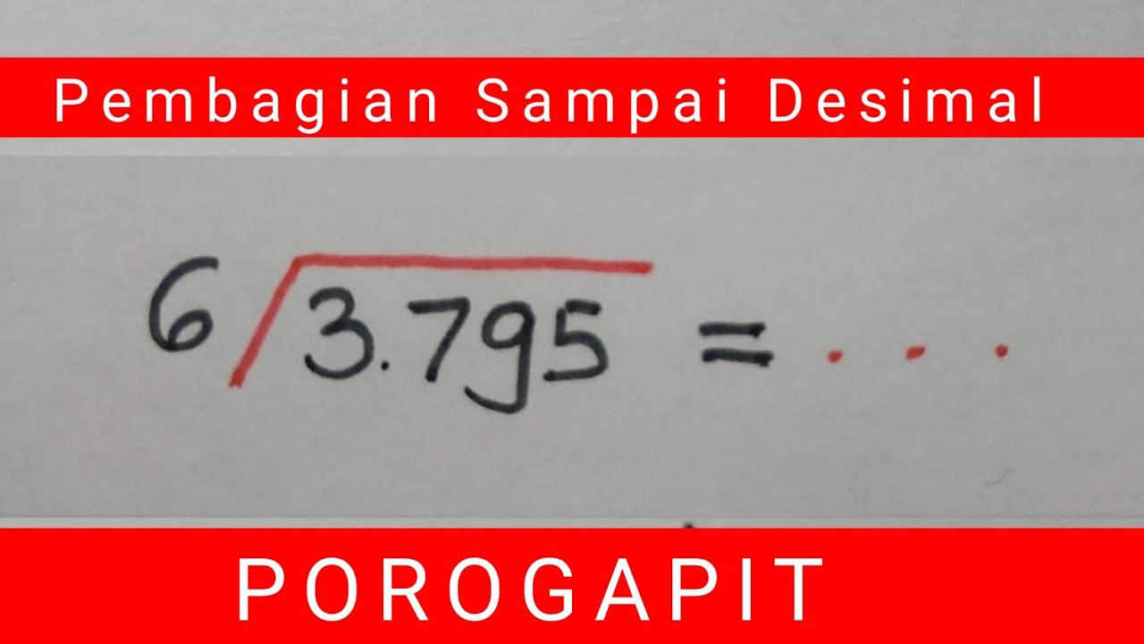 Detail Contoh Pembagian Bersusun Nomer 20