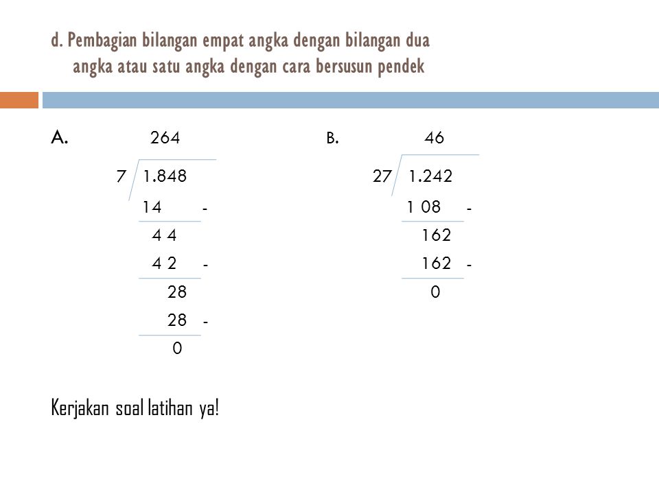 Detail Contoh Pembagian Bersusun Nomer 35