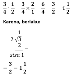 Detail Contoh Pembagian Pecahan Nomer 2