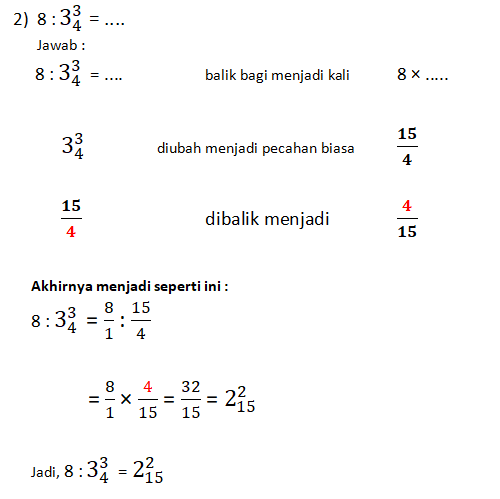 Detail Contoh Pembagian Pecahan Nomer 45