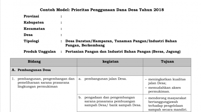 Detail Contoh Pembangunan Desa Nomer 36