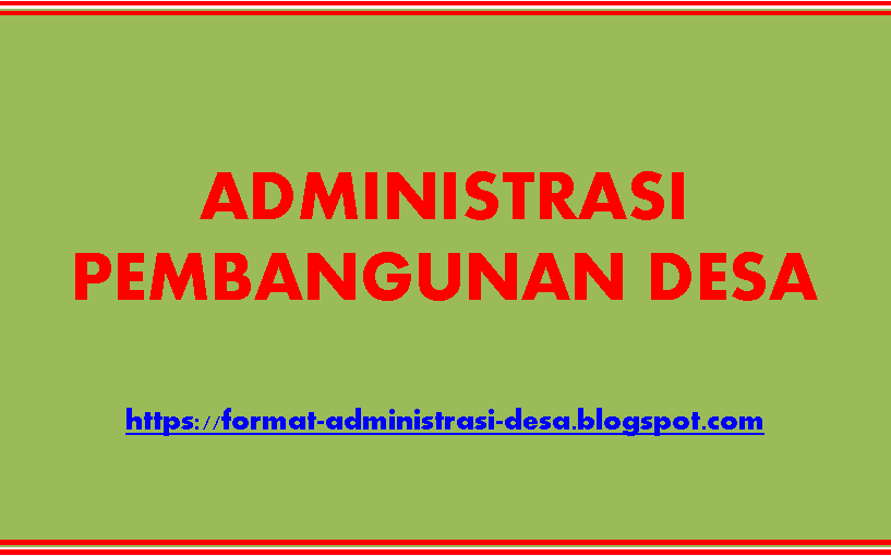Detail Contoh Pembangunan Desa Nomer 44
