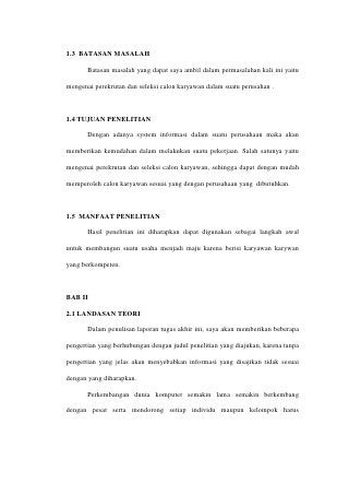 Detail Contoh Pembatasan Masalah Nomer 27