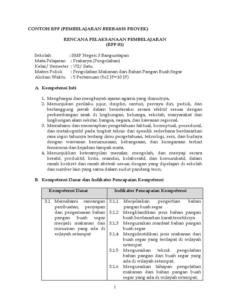 Detail Contoh Pembelajaran Berbasis Proyek Di Sd Nomer 19