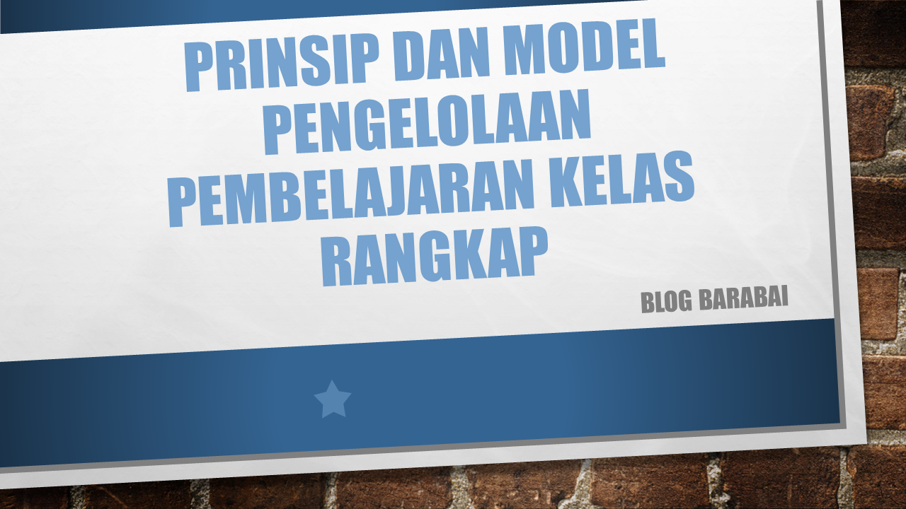 Detail Contoh Pembelajaran Kelas Rangkap Nomer 39