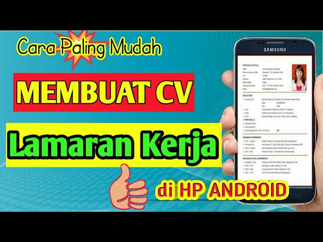 Detail Contoh Pembuatan Cv Nomer 45