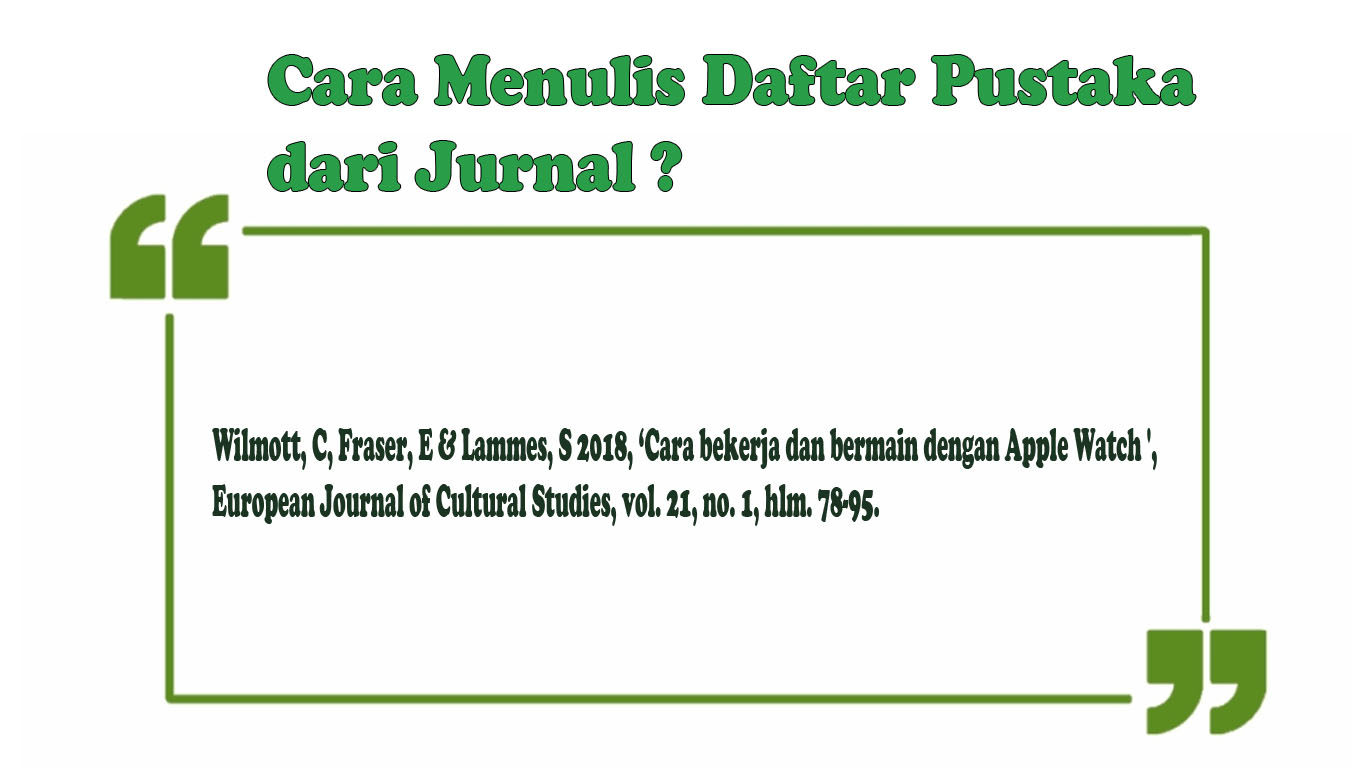 Detail Contoh Pembuatan Daftar Pustaka Nomer 34