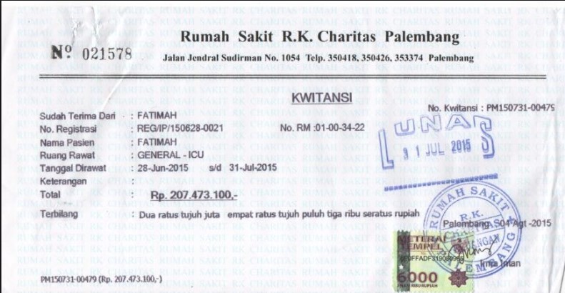 Detail Contoh Pembuatan Kwitansi Nomer 23