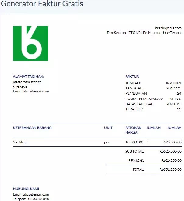 Detail Contoh Pembuatan Kwitansi Nomer 52