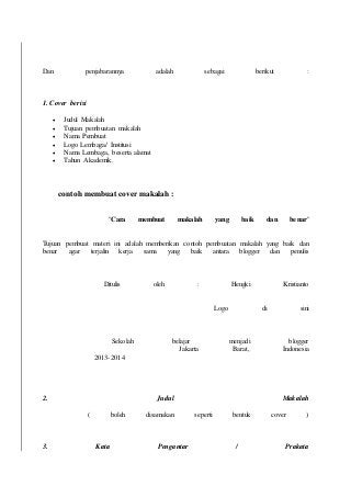 Detail Contoh Pembuatan Makalah Nomer 31