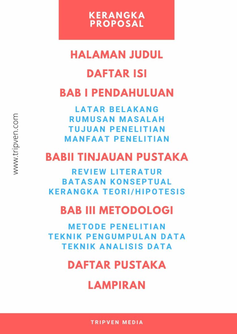 Detail Contoh Pembuatan Proposal Penelitian Nomer 49