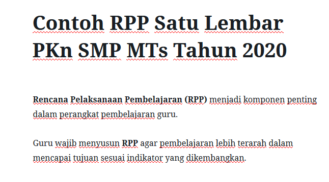 Detail Contoh Pembuatan Rpp Nomer 39