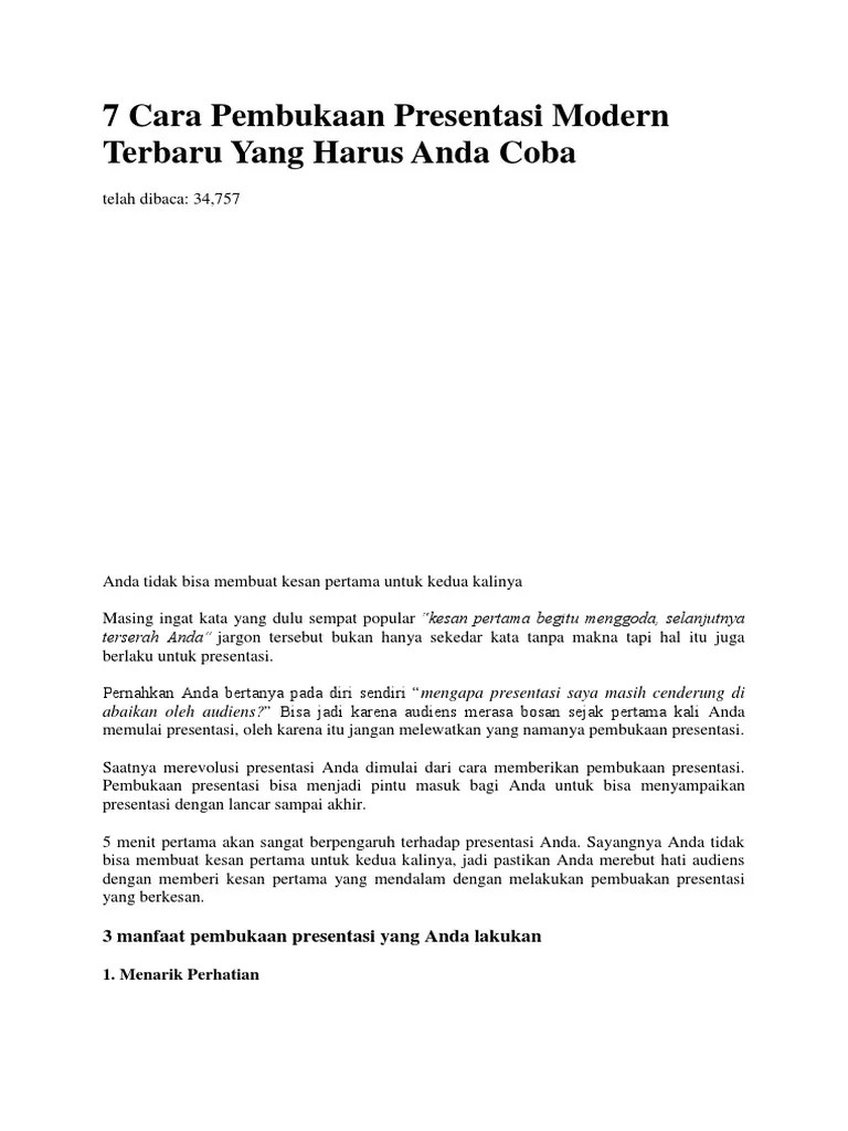Detail Contoh Pembukaan Presentasi Mahasiswa Koleksi Nomer 5