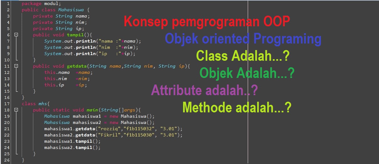 Detail Contoh Pemrograman Berorientasi Objek Nomer 5