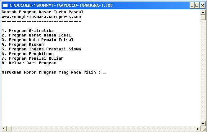 Detail Contoh Pemrograman Dasar Nomer 3