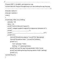 Detail Contoh Pemrograman Dasar Nomer 29