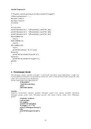 Detail Contoh Pemrograman Dasar Nomer 47