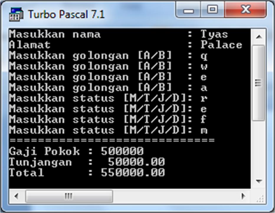 Detail Contoh Pemrograman Dasar Nomer 10