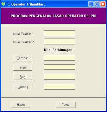 Detail Contoh Pemrograman Visual Nomer 7