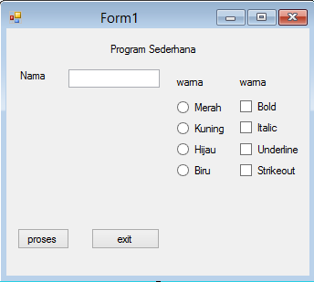 Detail Contoh Pemrograman Visual Nomer 8