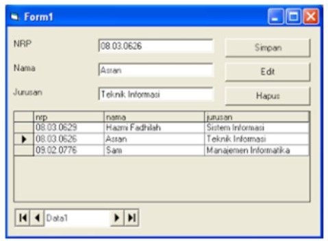 Detail Contoh Pemrograman Visual Nomer 27