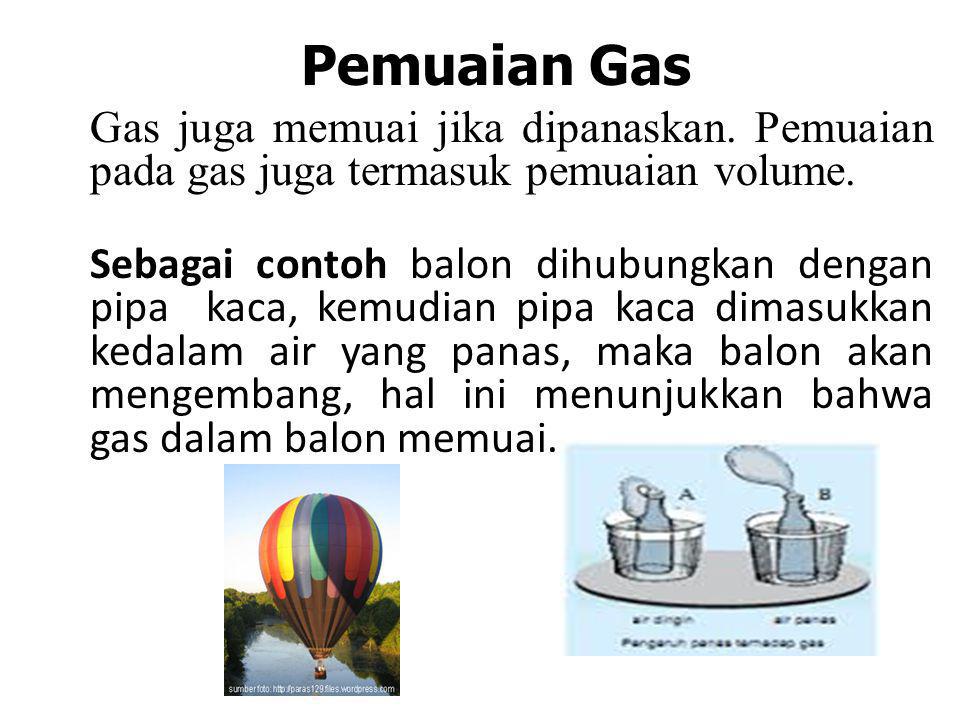 Detail Contoh Pemuaian Gas Nomer 10