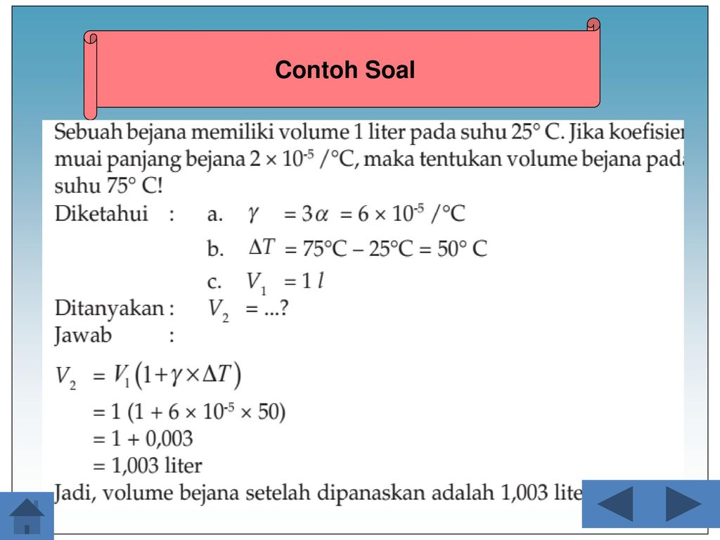 Detail Contoh Pemuaian Volume Nomer 35