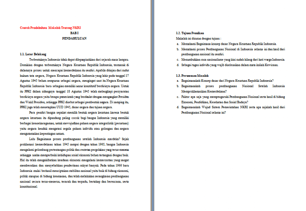 Detail Contoh Pendahuluan Dalam Makalah Nomer 52