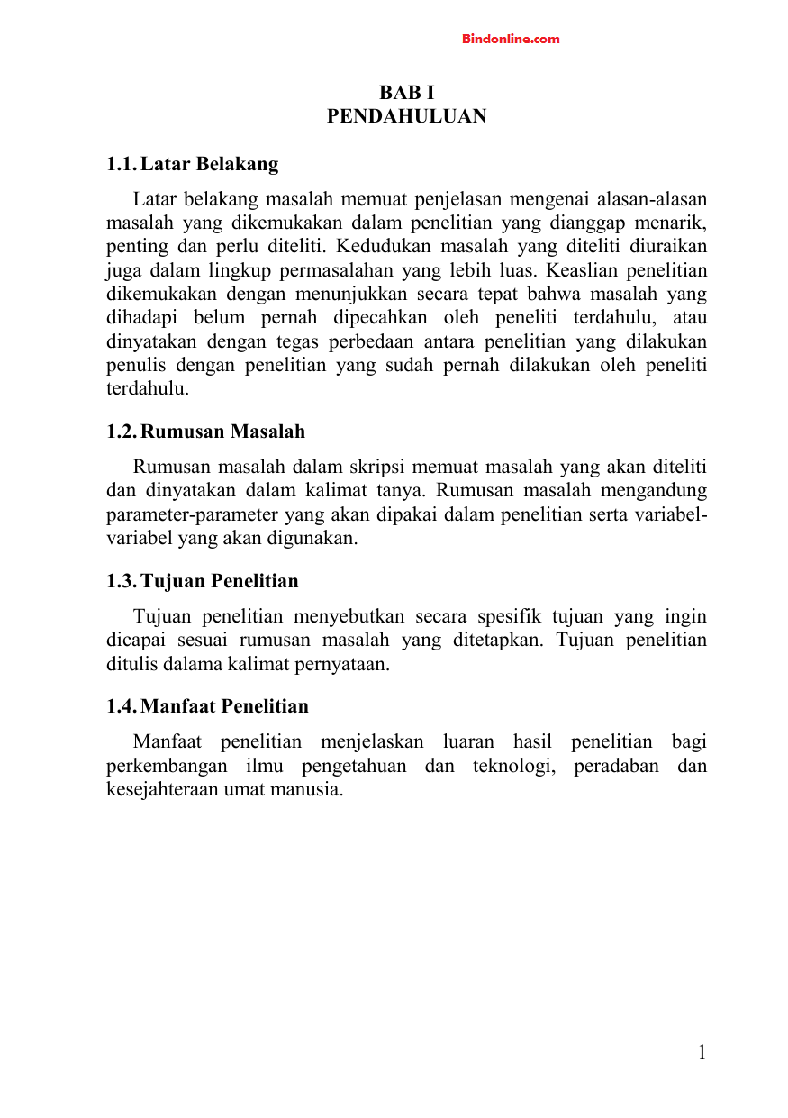 Detail Contoh Pendahuluan Paper Nomer 21