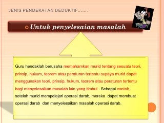 Detail Contoh Pendekatan Induktif Nomer 26