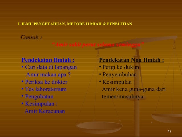 Detail Contoh Pendekatan Non Ilmiah Nomer 12