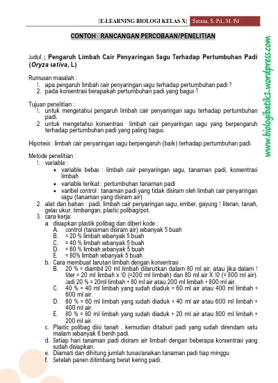 Detail Contoh Penelitian Biologi Nomer 4