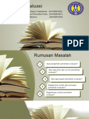 Detail Contoh Penelitian Evaluasi Nomer 21