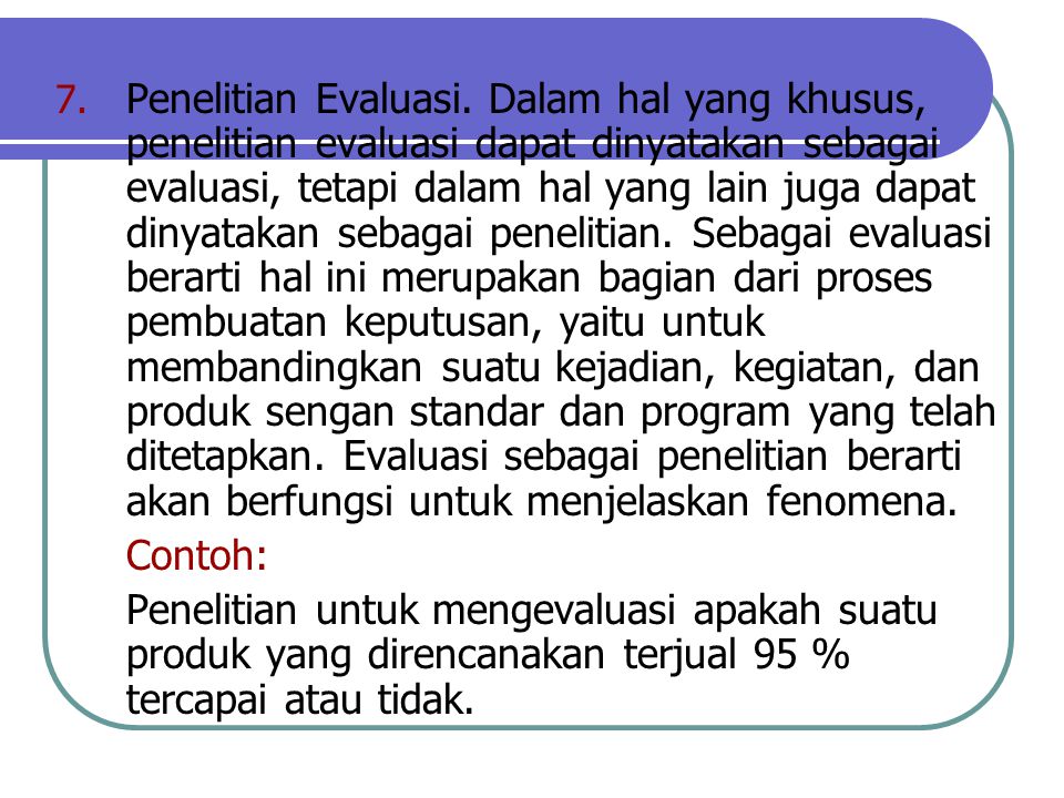 Detail Contoh Penelitian Evaluasi Nomer 10