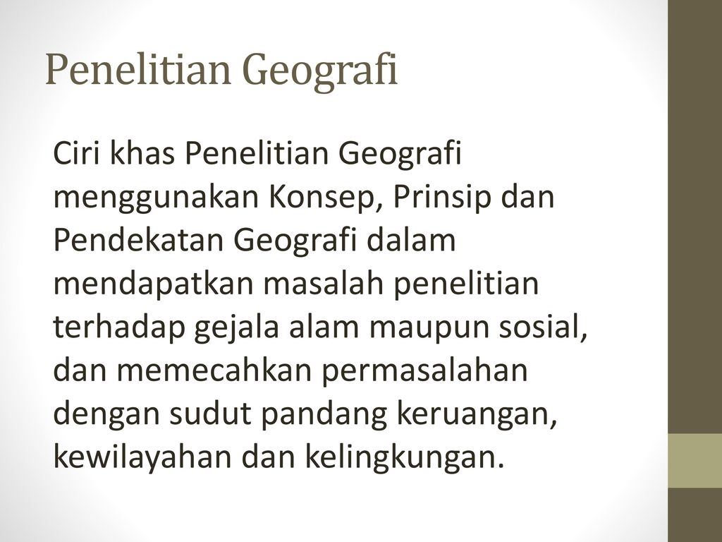 Detail Contoh Penelitian Geografi Nomer 43