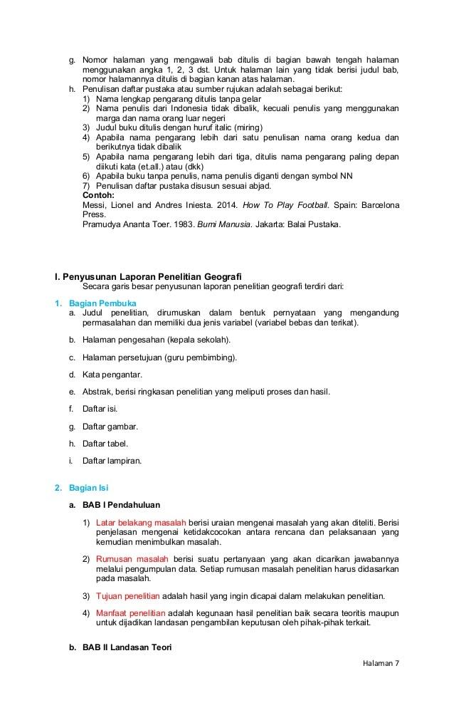 Detail Contoh Penelitian Geografi Nomer 48